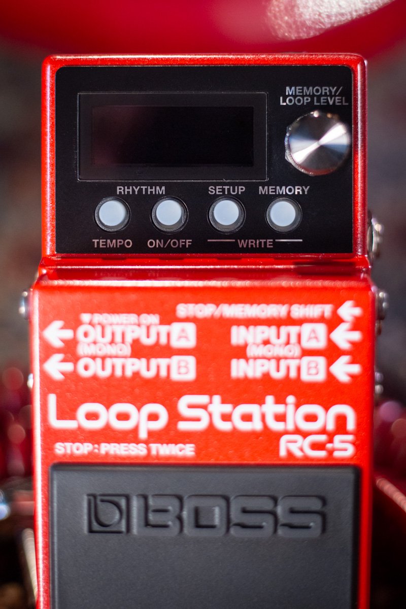 boss rc 5 guitar loop pedal haggertys 02
