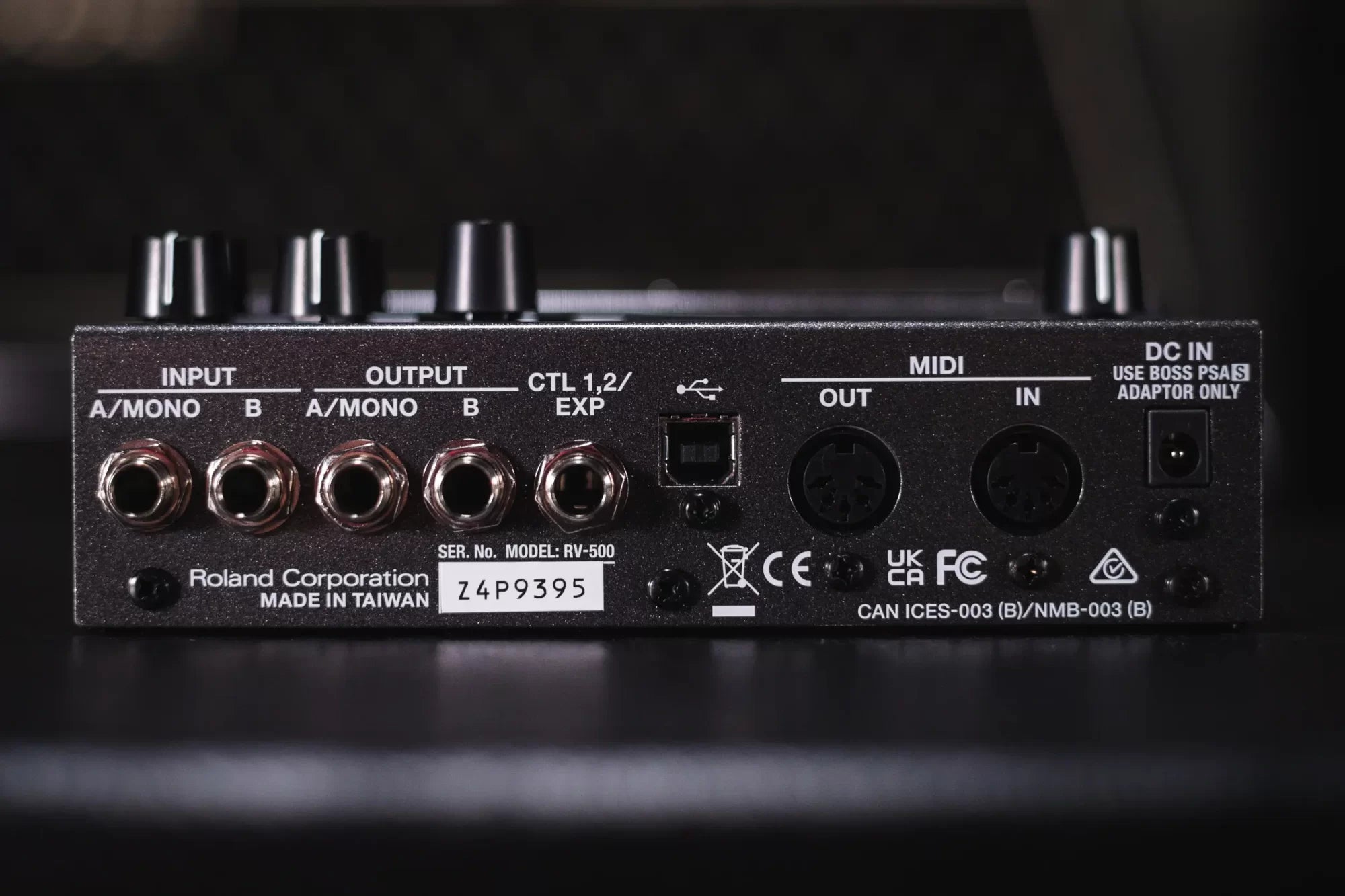 Boss RV-500 Reverb Pedal