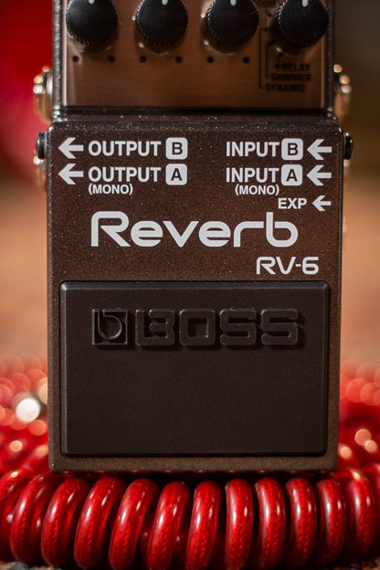boss rv 6 reverb pedal haggertys 3
