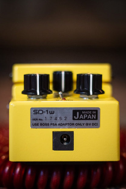 Boss SD-1w Super Overdrive Guitar Effects Pedal