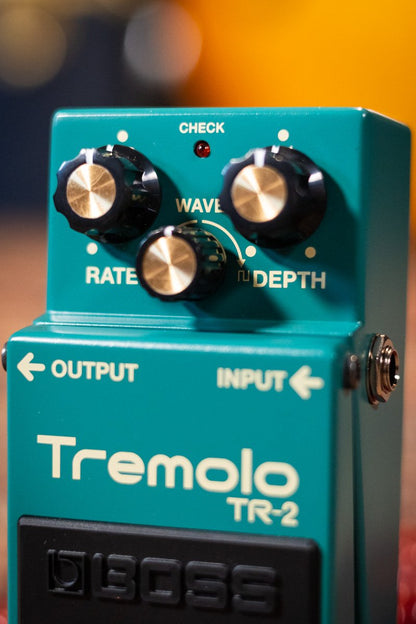 boss tr 2 tremelo pedal haggertys 2