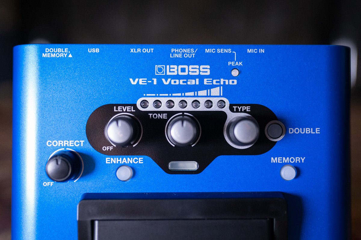 Boss VE-1 Vocal Echo Pedal