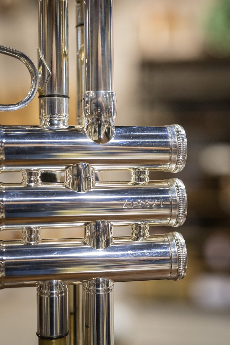 B&S X-Series eXquisite Bb Trumpet - Silver