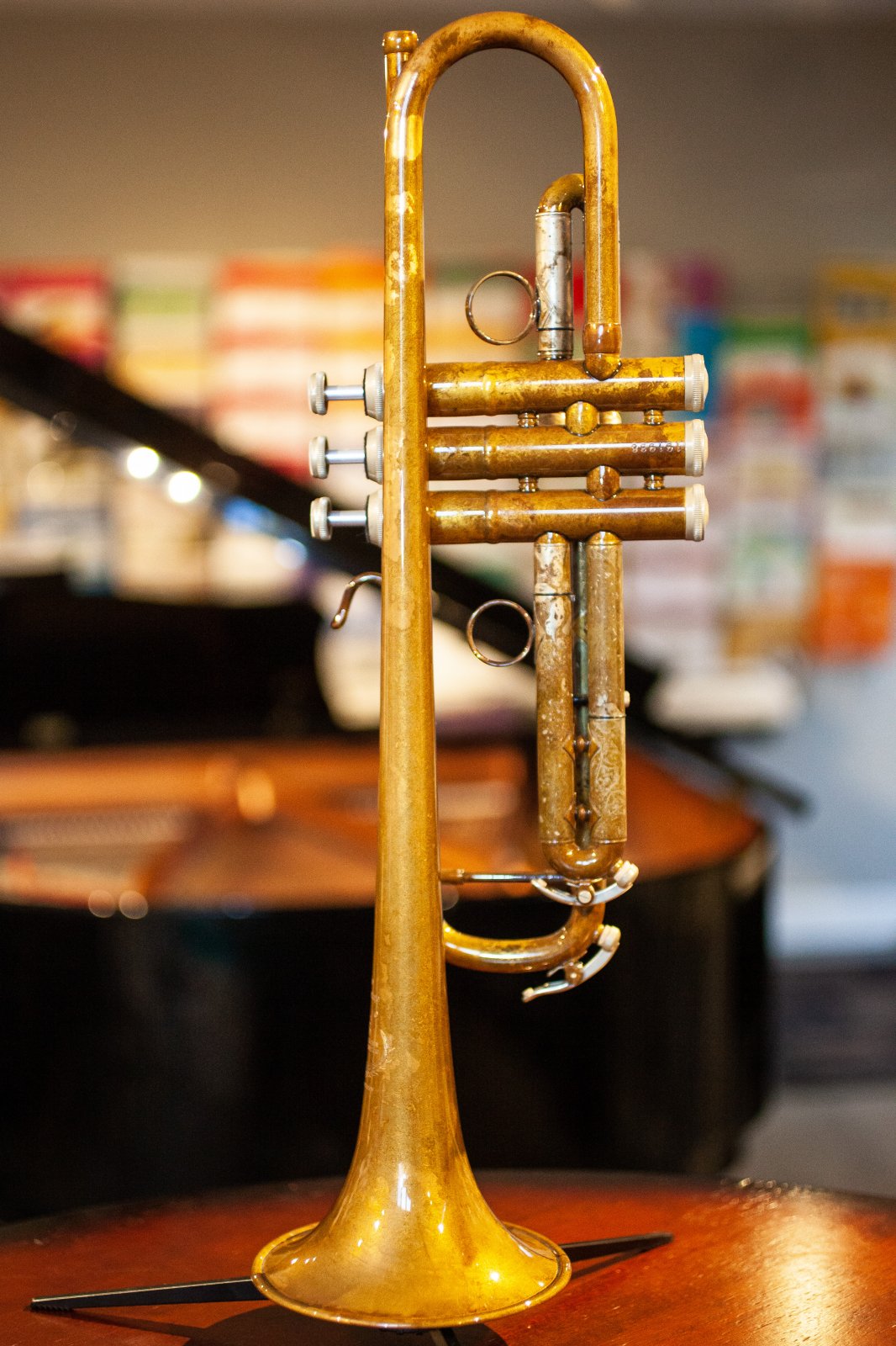 B&S X- Series MBX Heritage Bb Trumpet-Vintage Finish