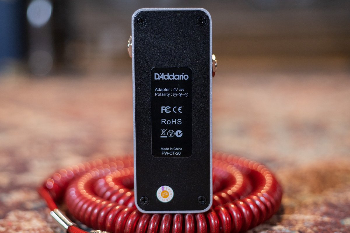 D'Addario Chromatic Guitar Pedal Tuner