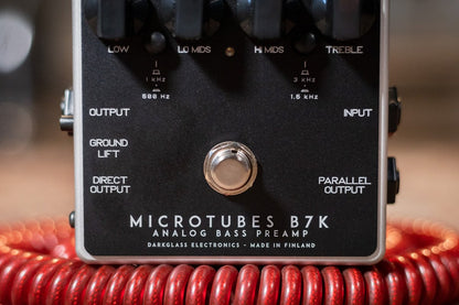 Darkglass Microtubes B7K V2 Analog Bass Preamp Effects Pedal