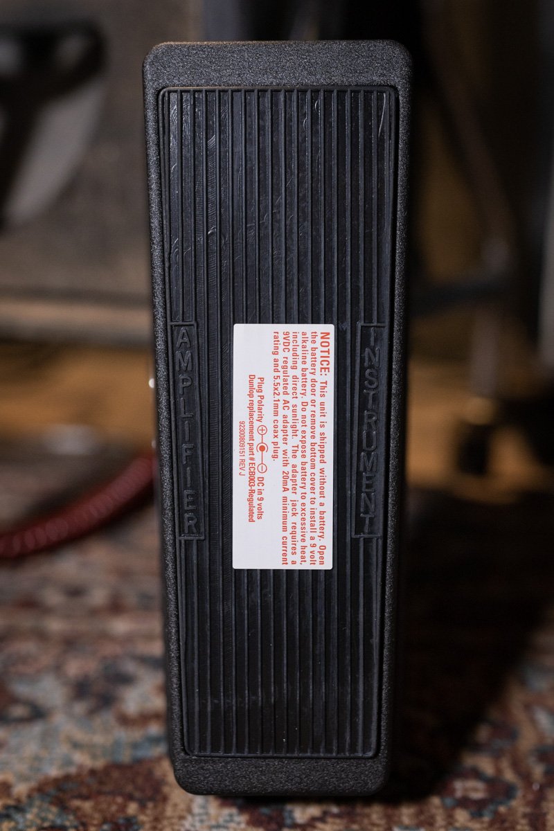 Dunlop Classic Cry Baby Wah