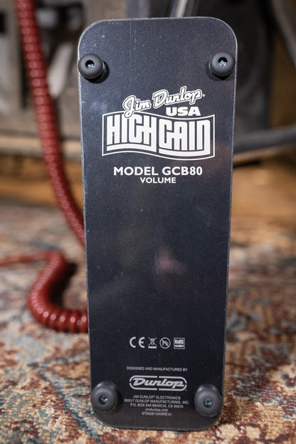 Dunlop GCB80 Hi-Gain Volume Pedal - Floor Model