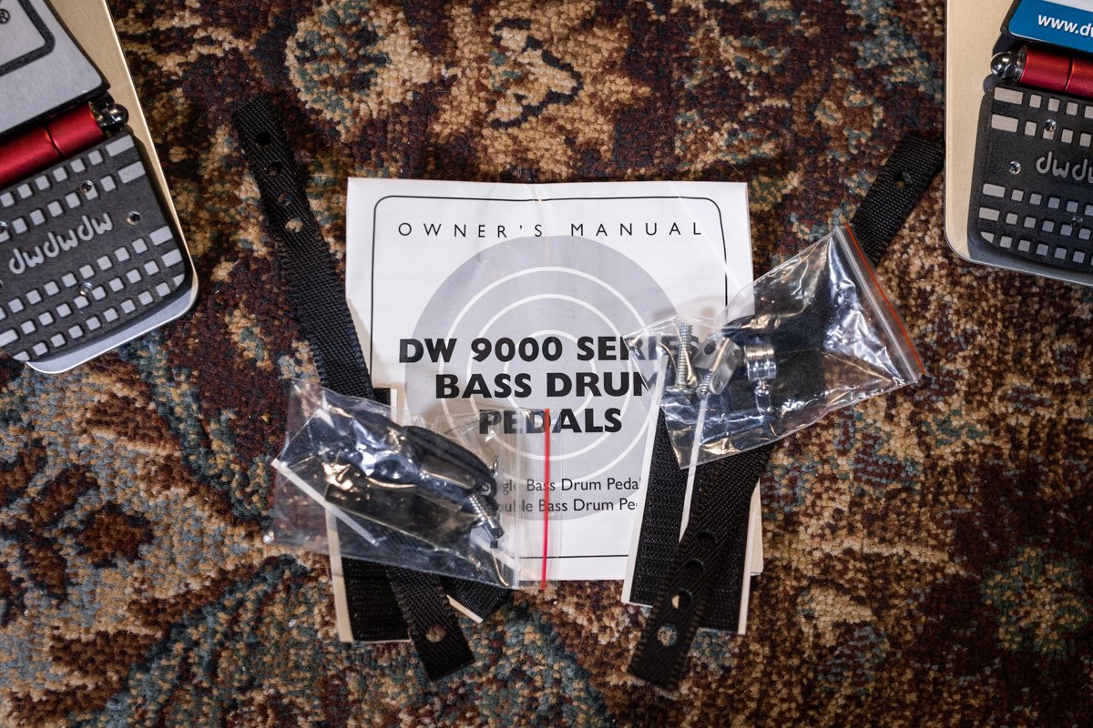 DW 9000 Series Double Kick Pedal