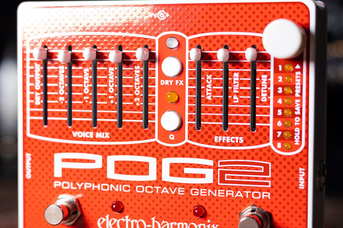 Electro-Harmonix POG2 Polyphonic Octave Generator Guitar Pedal - Floor Model