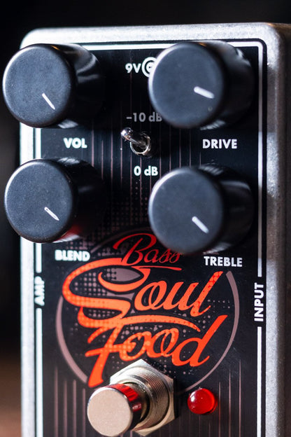 Electro-Harmonix - Bass Soul Food - Bass Overdrive Pedal - Floor Model