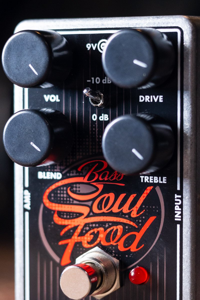 Electro-Harmonix - Bass Soul Food - Bass Overdrive Pedal - Floor Model