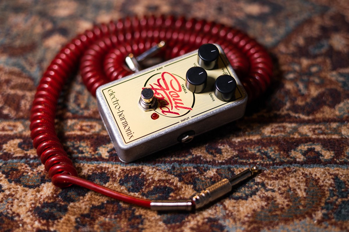 Electro-Harmonix Soul Food Overdrive Guitar Effects Pedal