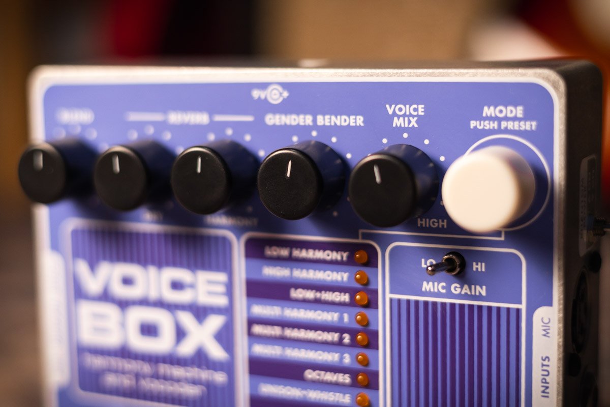 Electro-Harmonix Voice Box Vocal Harmony Machine/Vocoder Pedal - Floor Model