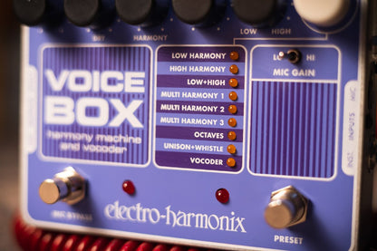 Electro-Harmonix Voice Box Vocal Harmony Machine/Vocoder Pedal - Floor Model
