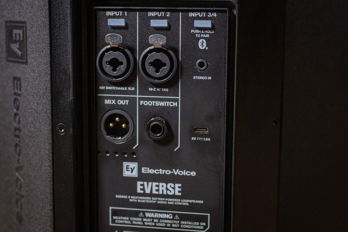 Electro-Voice Everse 8 2-Way Speaker, Black