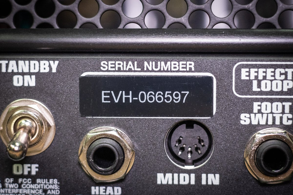EVH 5150 III 50 Watt 6L6 Amplifier Head Black - Floor Model
