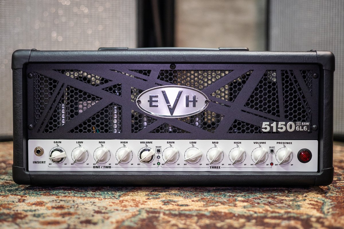 EVH 5150 III 50 Watt 6L6 Amplifier Head Black - Floor Model
