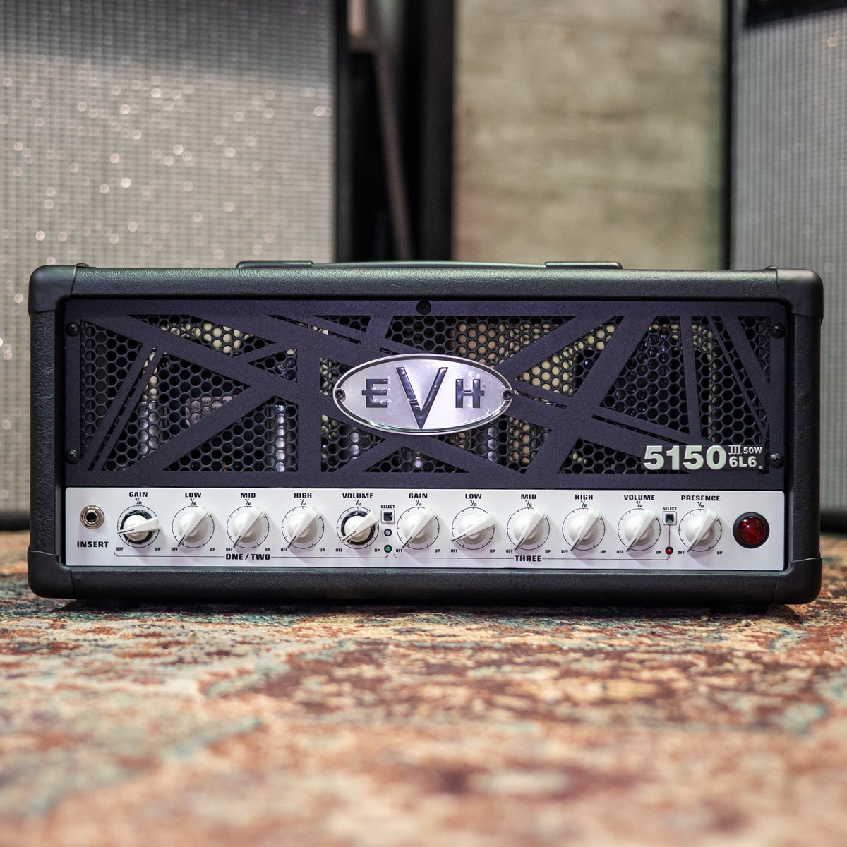 EVH 5150 III 50 Watt 6L6 Amplifier Head Black - Floor Model