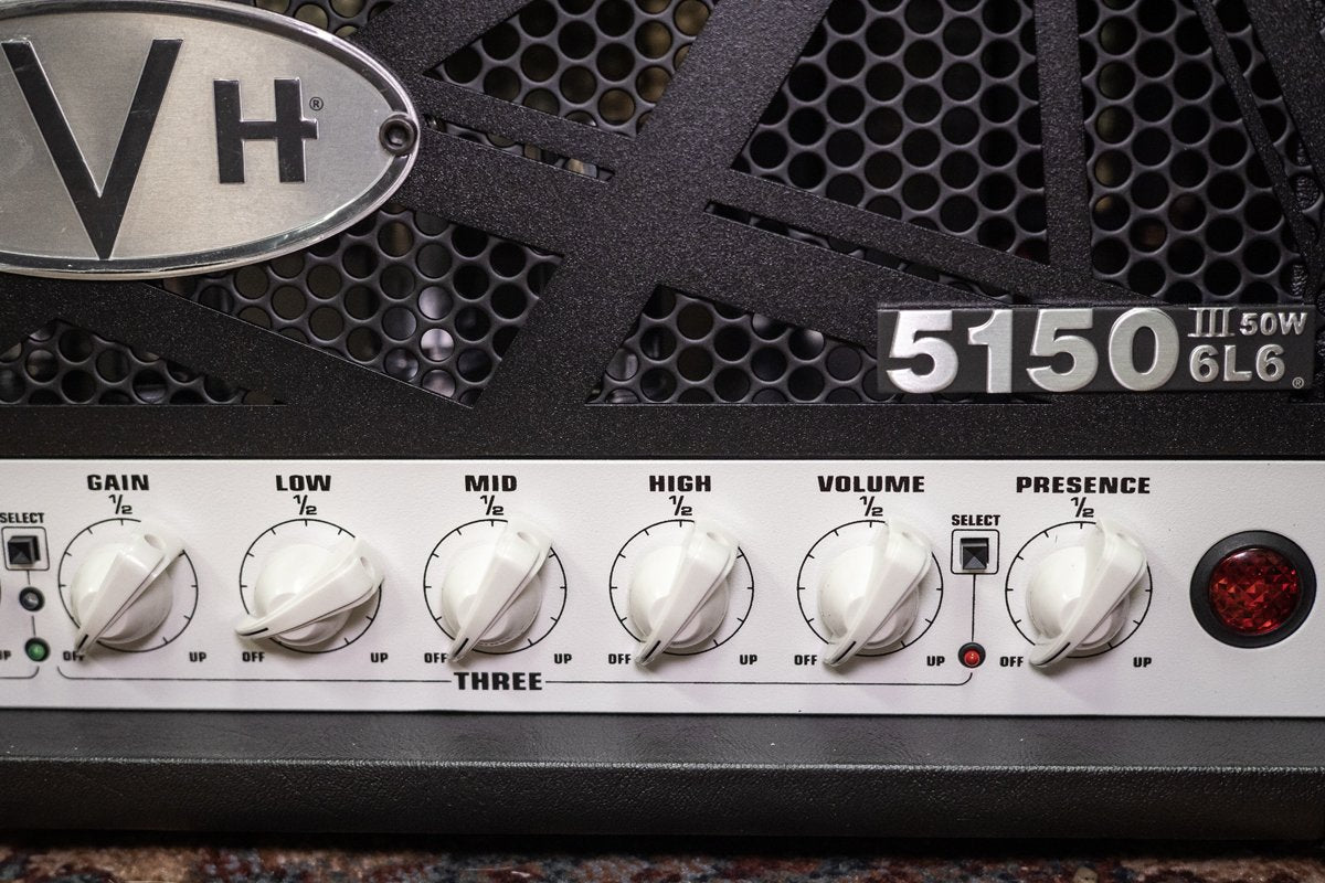 EVH 5150 III 50 Watt 6L6 Amplifier Head Black - Floor Model