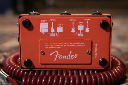 aby pedal guitar Fender ABY Footswitch Pedal