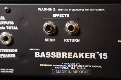 fender bassbreaker 15 guitar amplifier haggertys 11