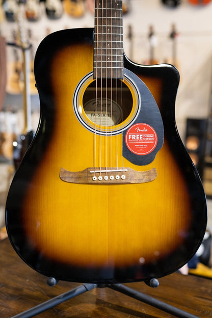 Fender FA-125ce Dreadnought Acoustic Guitar - Sunburst