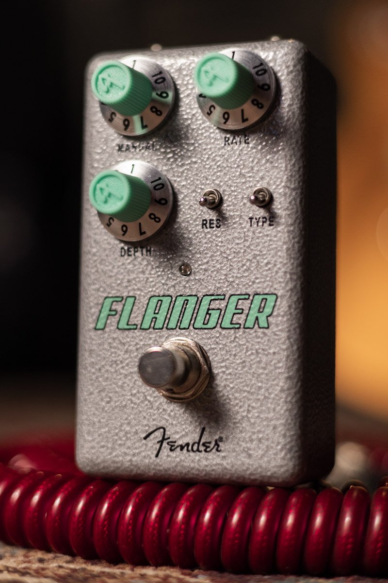 Fender Hammertone Flanger Guitar Pedal - Floor Model