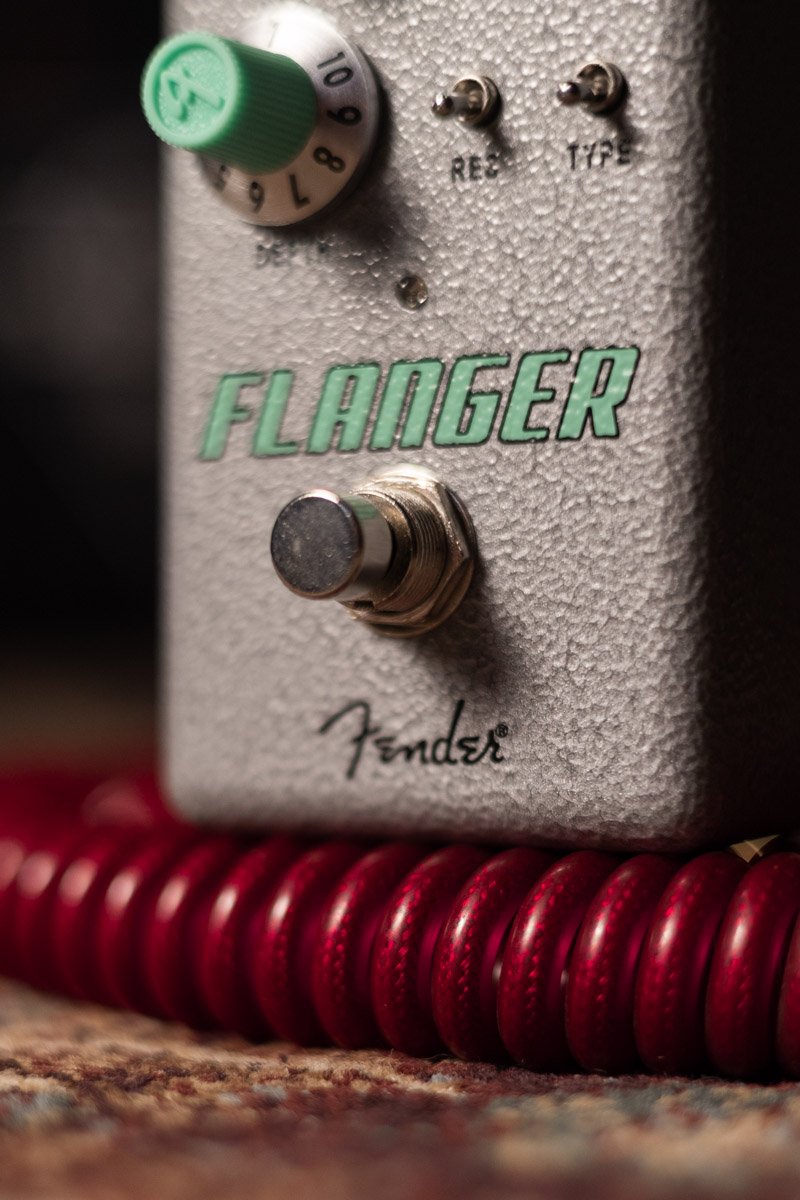 Fender Hammertone Flanger Guitar Pedal - Floor Model