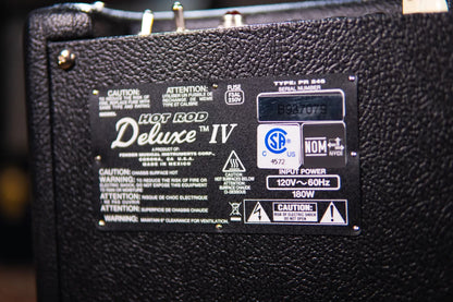 Fender Hot Rod Deluxe IV 40w 1x12" Combo Amplifier