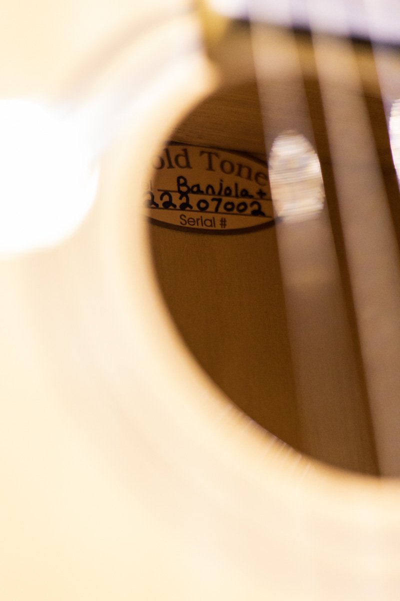 Gold Tone Banjola+ Woodbody Banjo with Pickup and Bag