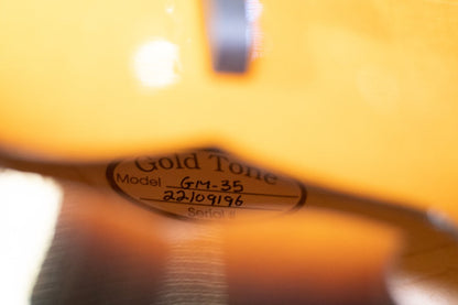 Goldtone GM-35 F-Style Mandolin w/case