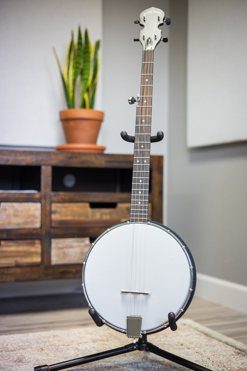 Gold Tone AC-1 Composite Open Back Banjo with Gig Bag