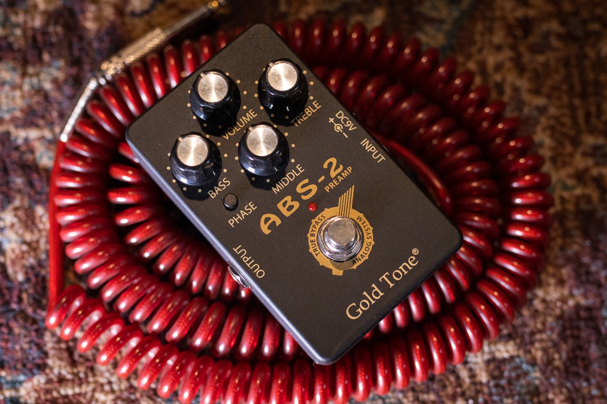 Gold Tone ABS-2 ABS Stompbox Preamp