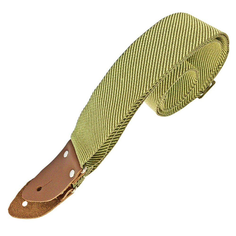 Henry Heller 2" Heavy Ribbed Cotton Guitar Strap Tweed