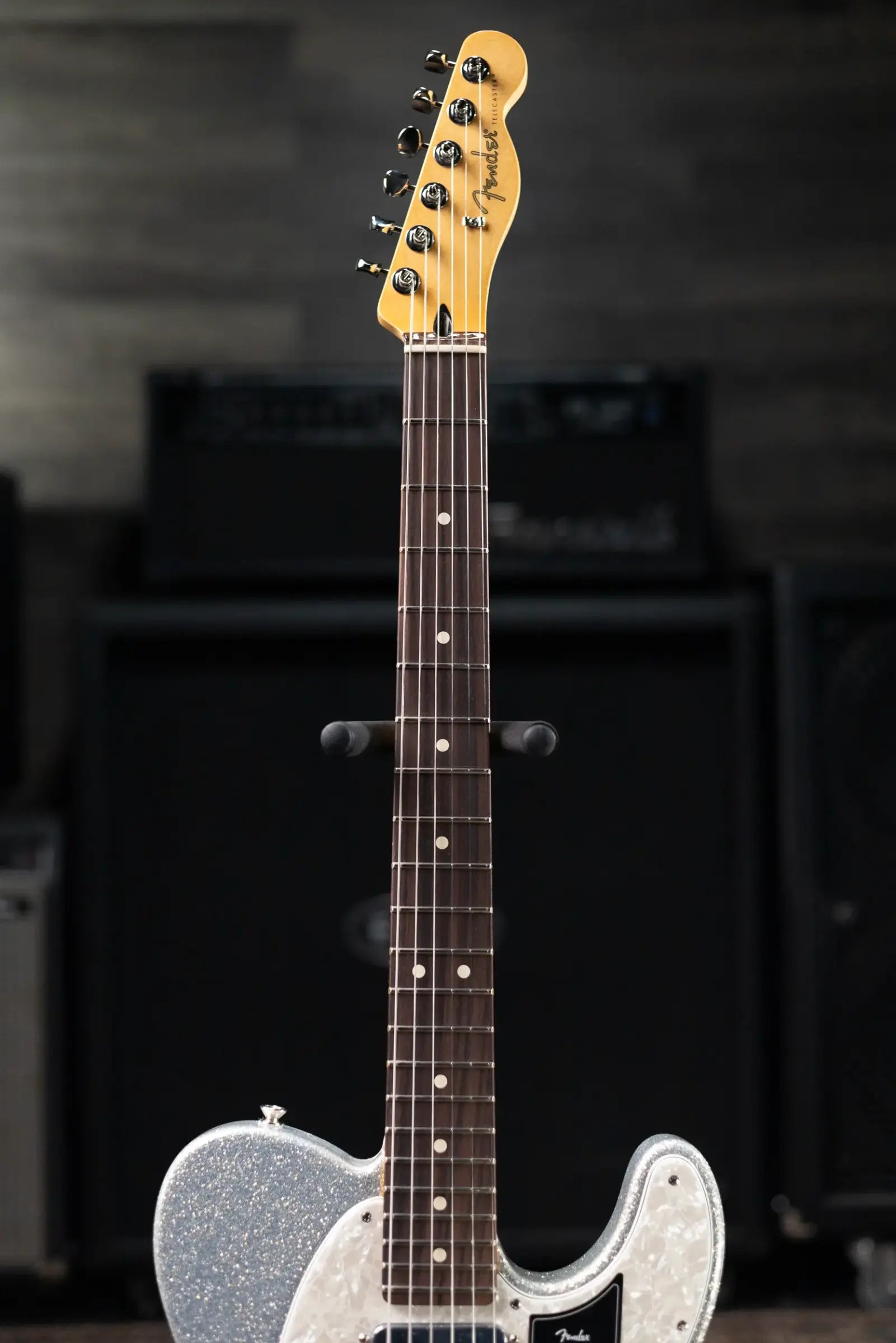 Fender 75th Anniversary Player II Telecaster Electric Guitar - Diamond Dust Sparkle with Gig Bag