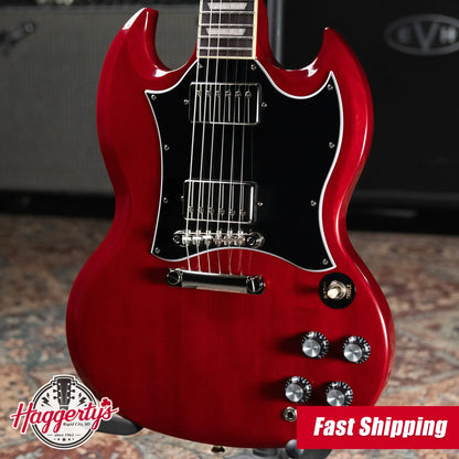 Epiphone SG Standard Electric Guitar - Cherry with Gig Bag