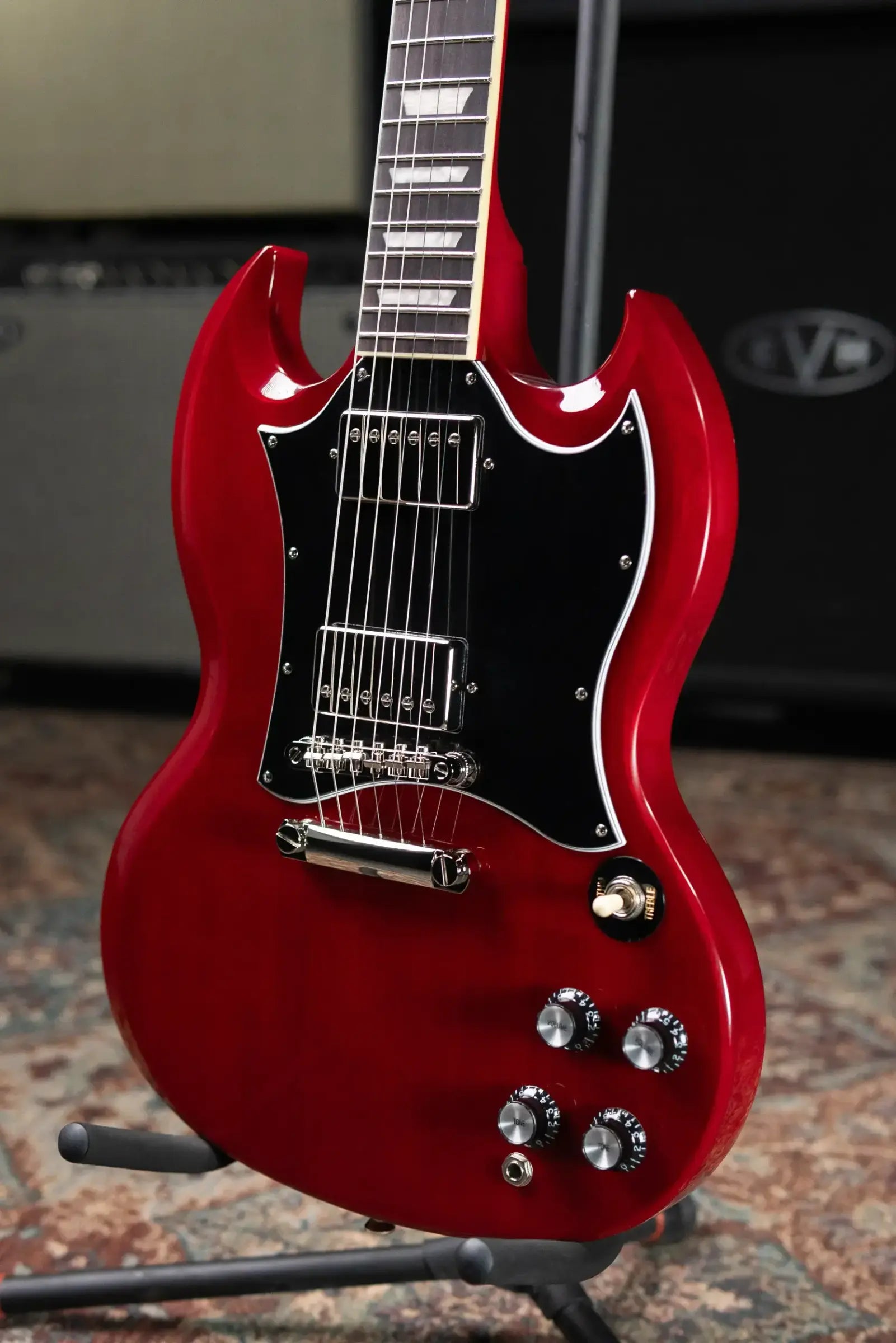 Epiphone SG Standard Electric Guitar - Cherry with Gig Bag