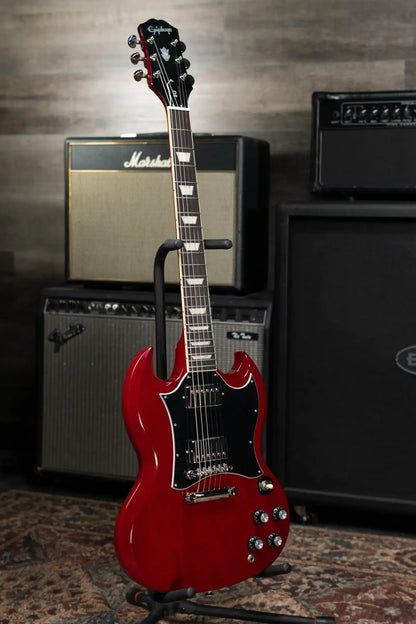Epiphone SG Standard Electric Guitar - Cherry with Gig Bag
