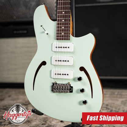Reverend Kingbolt Air 390 Semi-Hollow Electric Guitar - Iconic Blue