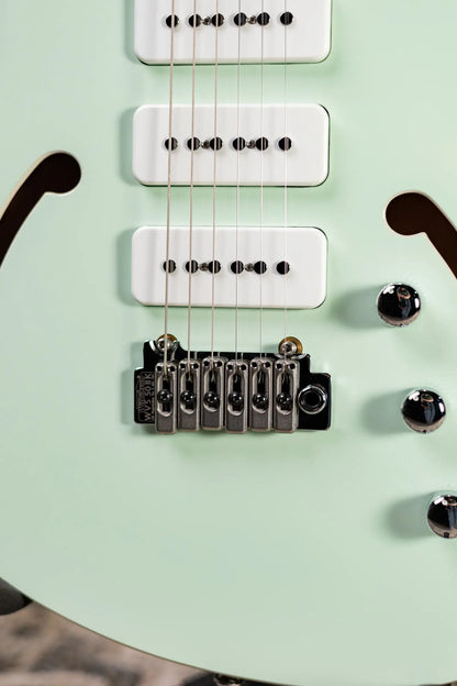 Reverend Kingbolt Air 390 Semi-Hollow Electric Guitar - Iconic Blue