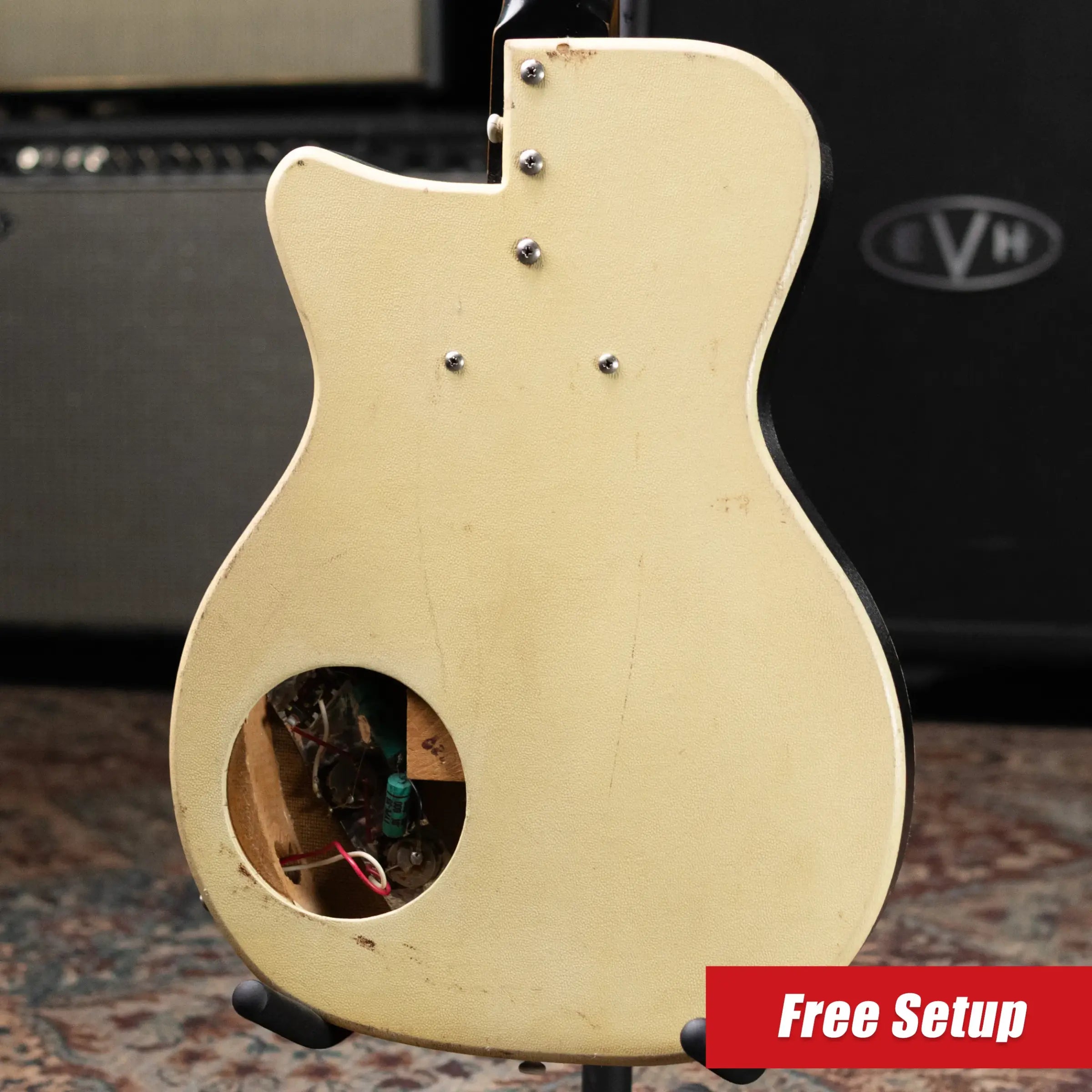 Danelectro Vintage Electric Guitar - Cream - Used