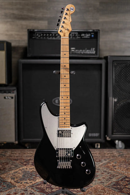 Reverend Billy Corgan Z-1 Electric Guitar - Midnight Black with Hardshell Case - Used