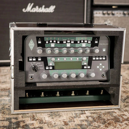 Kemper Amps Profiler Head Unit with Foot Controller and Tour Case - Green - Used