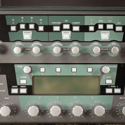 Kemper Amps Profiler Head Unit with Foot Controller and Tour Case - Green - Used