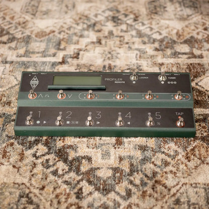 Kemper Amps Profiler Head Unit with Foot Controller and Tour Case - Green - Used