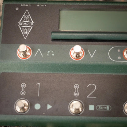 Kemper Amps Profiler Head Unit with Foot Controller and Tour Case - Green - Used