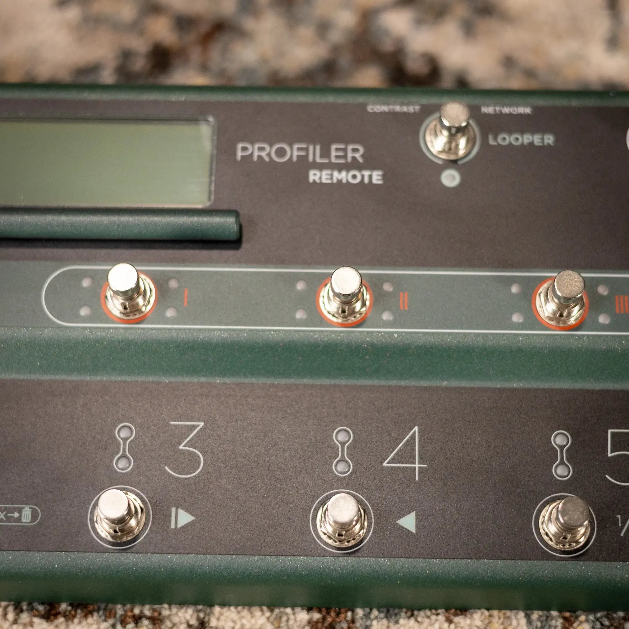 Kemper Amps Profiler Head Unit with Foot Controller and Tour Case - Green - Used