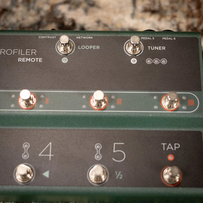 Kemper Amps Profiler Head Unit with Foot Controller and Tour Case - Green - Used