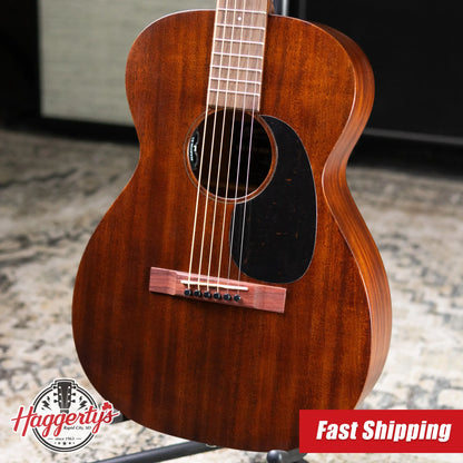 Martin 0-10E Retro Jason Isbell Concert Signature Short Scale Acoustic/Electric Guitar - Dark Mahogany with Gig Bag